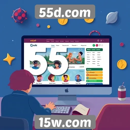 Análise da experiência de usuário no 55d.com